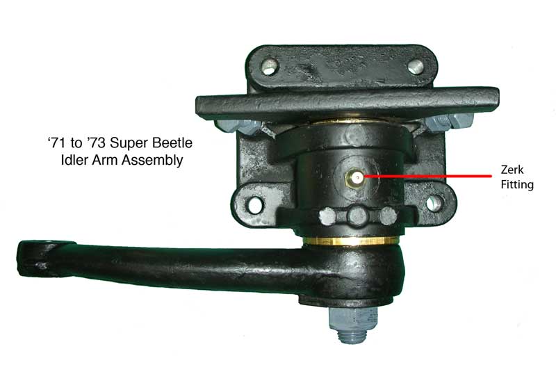 Idler Arm Bushing, Stock rubber lined for 71 to Mid 72 Super#87-0142OE
