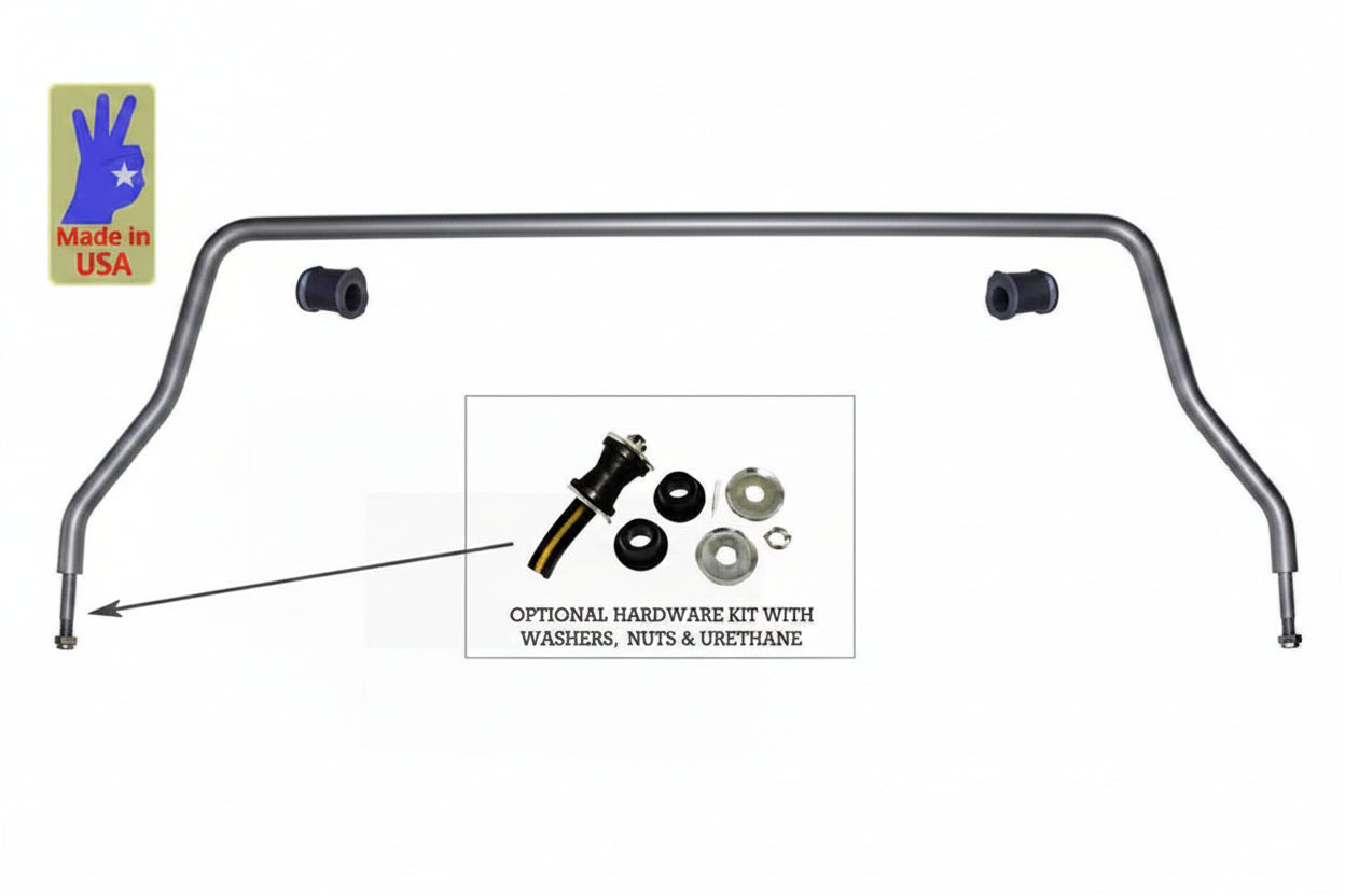 Sway Bar for Super Beetles, Stock Height 7/8", 1971-73 #87-0308DD