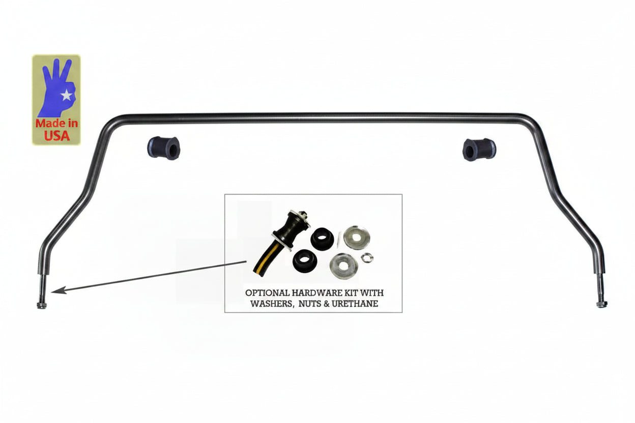Sway Bar for Super Beetles, Stock Height 7/8", 74-79 #87-0310