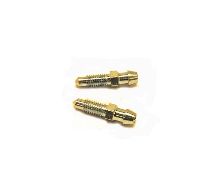 Brake Bleeder Screw, for Drum Brake Cars. Pair#89-4051