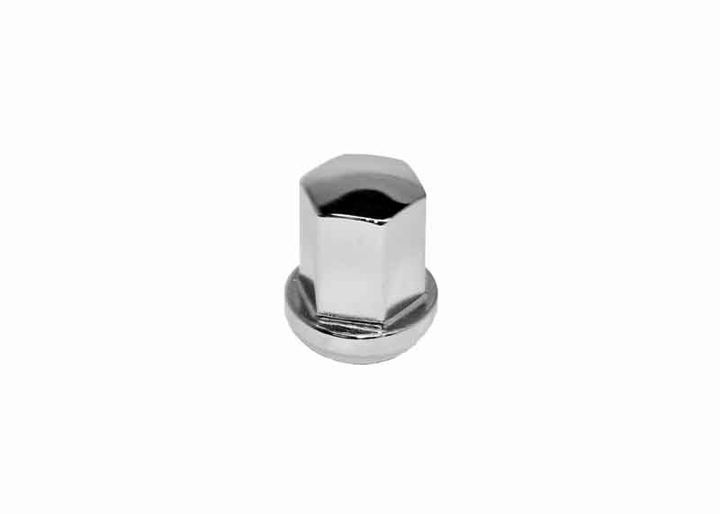Lug Nut, replica of Porsche, Chrome Plated Steel, Each#98-7200
