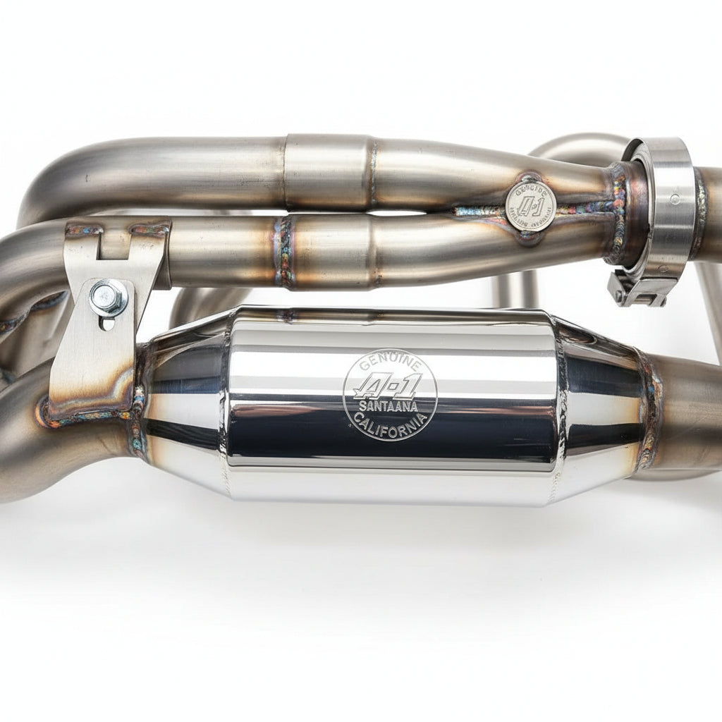 A-1 Performance Class 11 Sidewinder Header & Muffler 1 1/2" #SW112-11-AWM