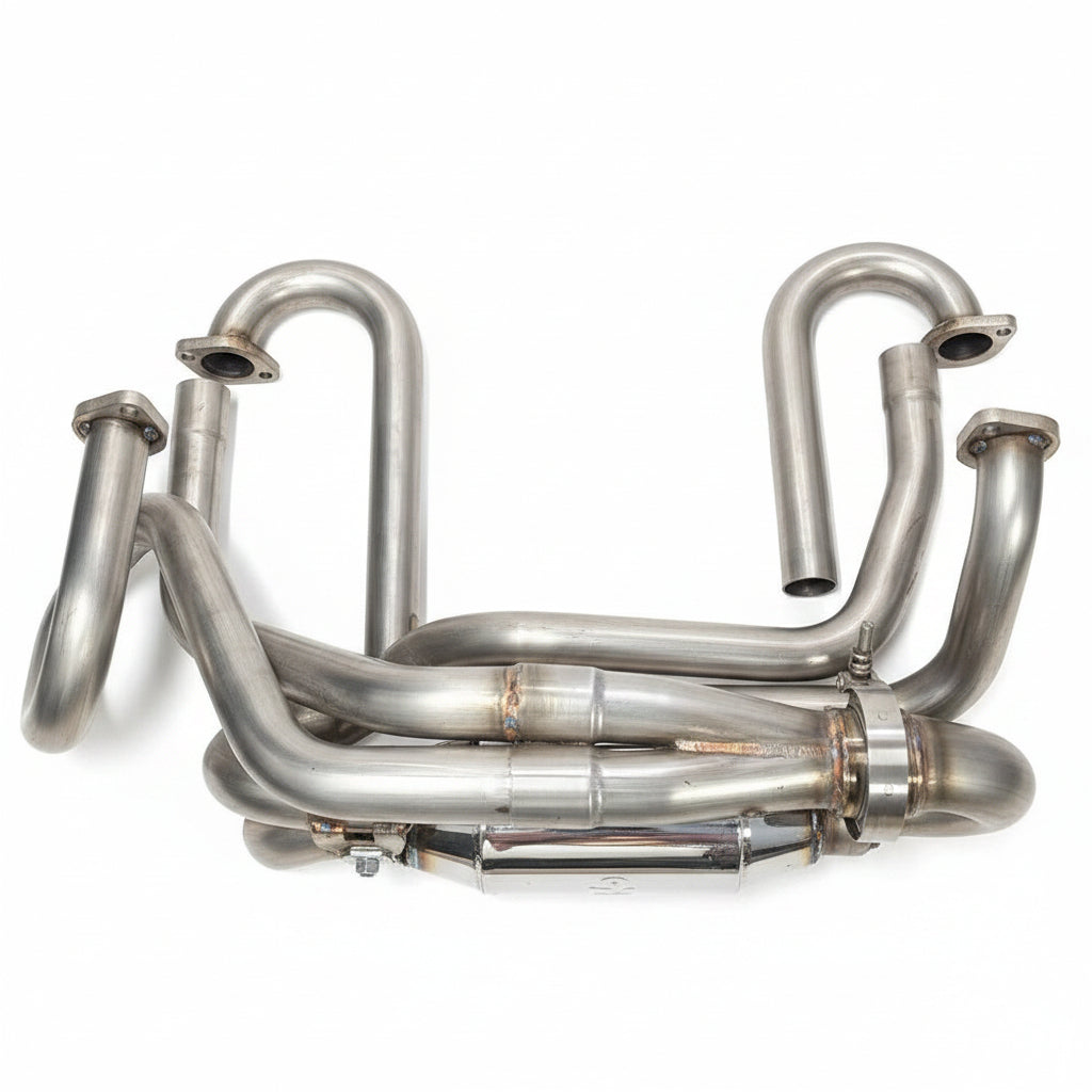 A-1 Performance Class 11 Sidewinder Header & Muffler 1 1/2" #SW112-11-AWM