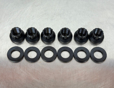 ARP 8740 Center Main Bearing Nuts with Washers, Set of 6 #AC-101ARP