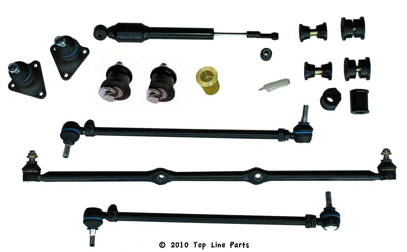 Front End Rebuilding Kit, Mid 72 to 73 Lowered Super Beetle #88-2302L