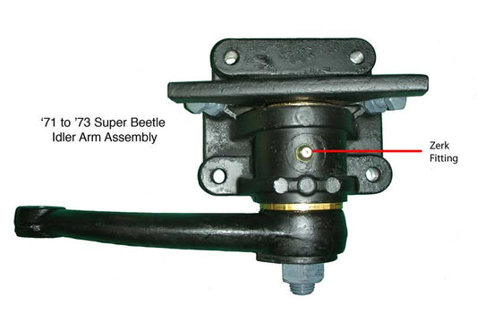 Idler Arm Bushing, Stock rubber lined for 71 to Mid 72 Super#87-0142OE