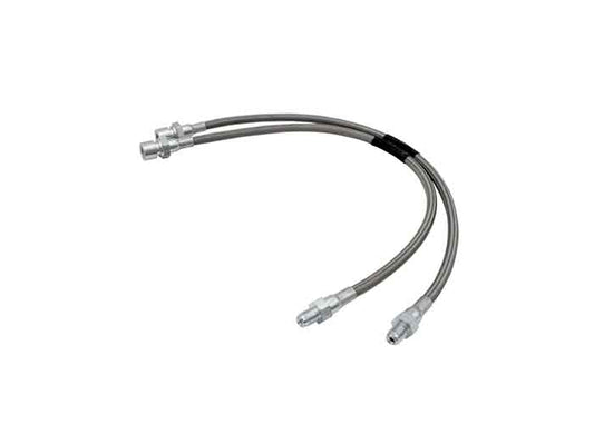 Stainless Steel Braided Teflon Brake Lines - Rear Drum#79-0204
