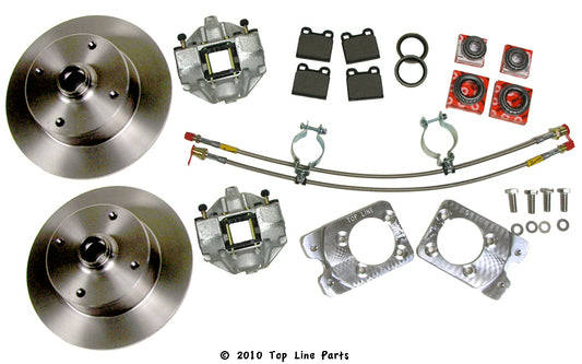 Disc Brake Conversion, Front, All Super#87-0988CH