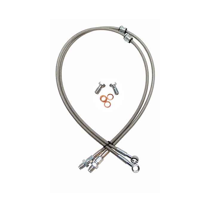 Brake Line Kit, for Rear Disc Kit, Deluxe #79-0206