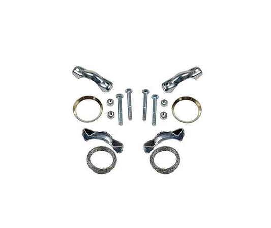 Tail Pipe or Muffler to Heater Box clamps, pair#74-1612P