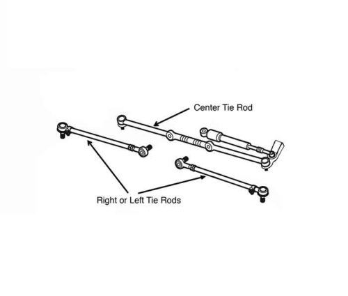 Tie Rod, Center, all 71 to 74 Super Beetle.....#87-0100-518